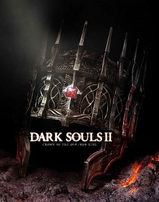 Jaquette Dark Souls II - Crown of the Old Iron King