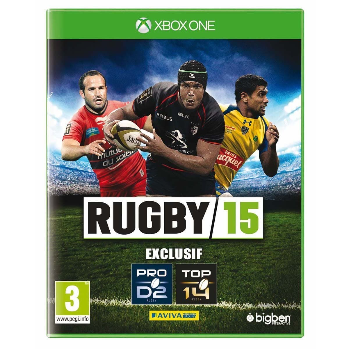 Jaquette Rugby 15