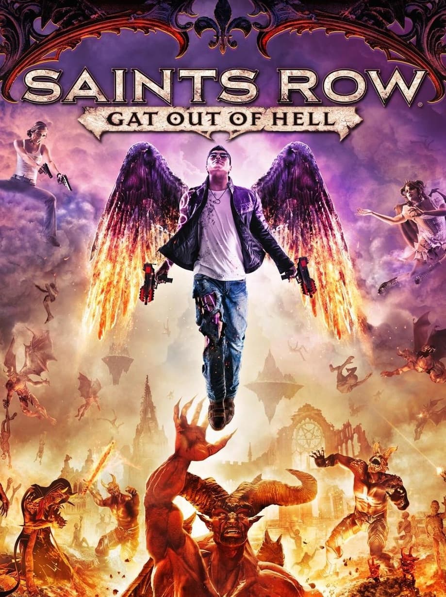 Jaquette Saints Row : Gat out of Hell