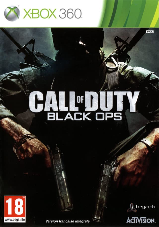 Jaquette Call of Duty : Black Ops