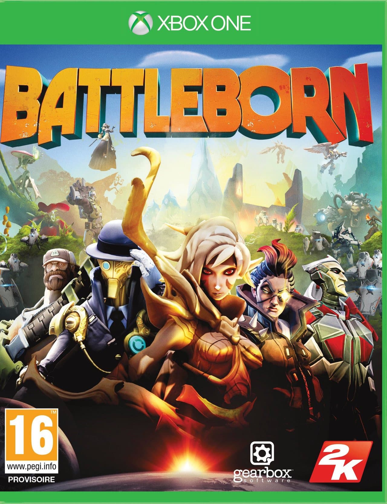 Jaquette Battleborn