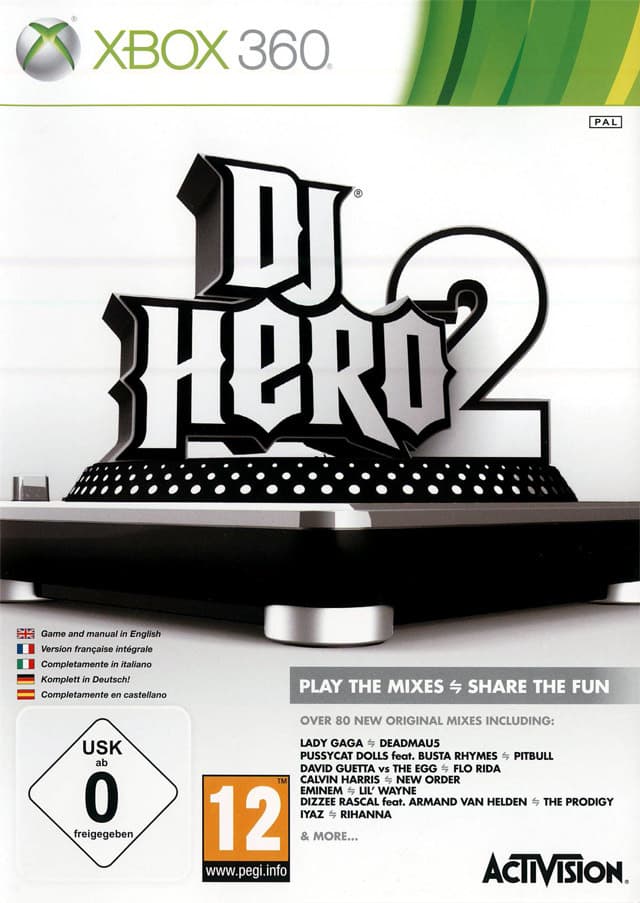 Jaquette DJ Hero 2
