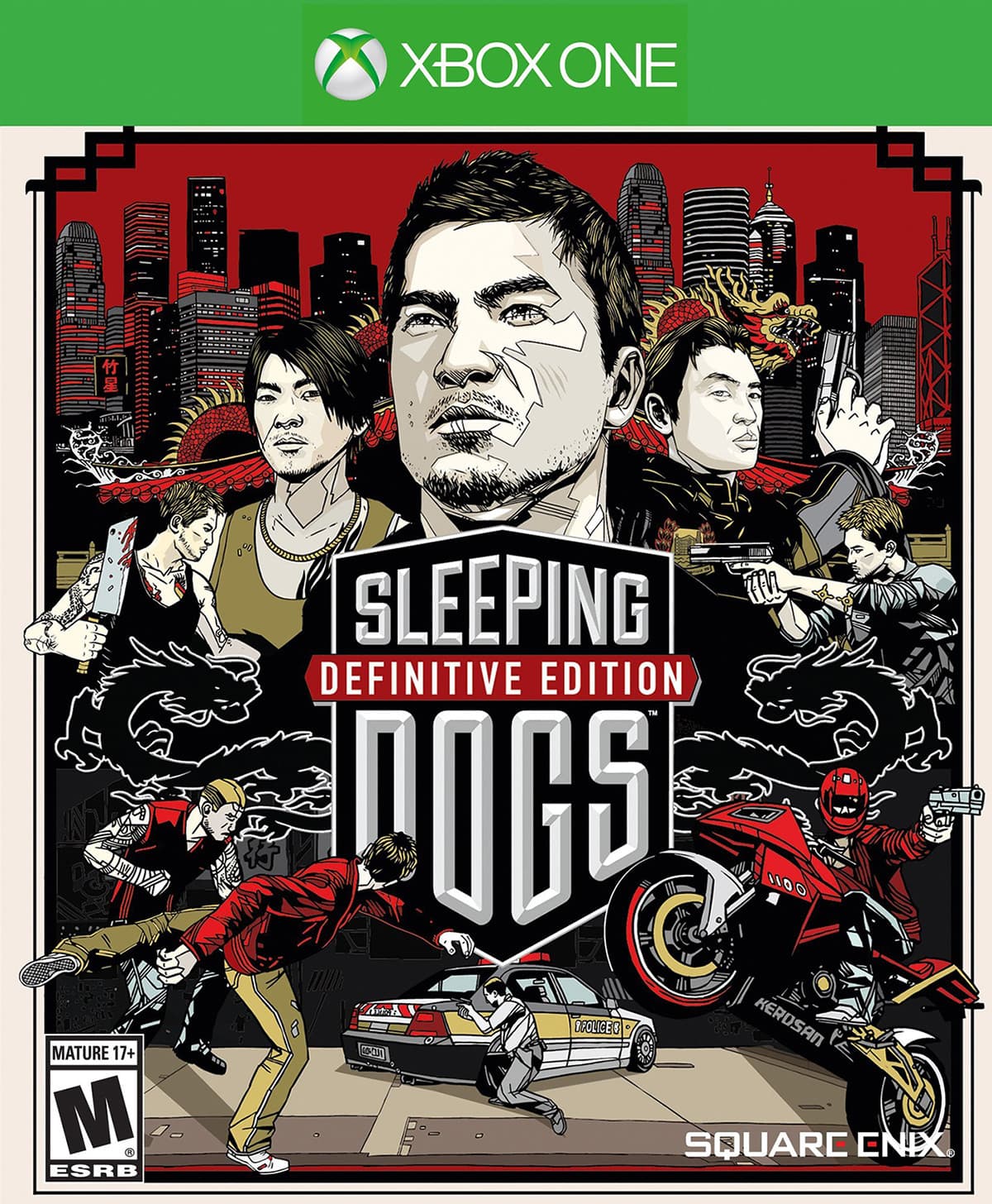 Jaquette Sleeping Dogs : Definitive Edition