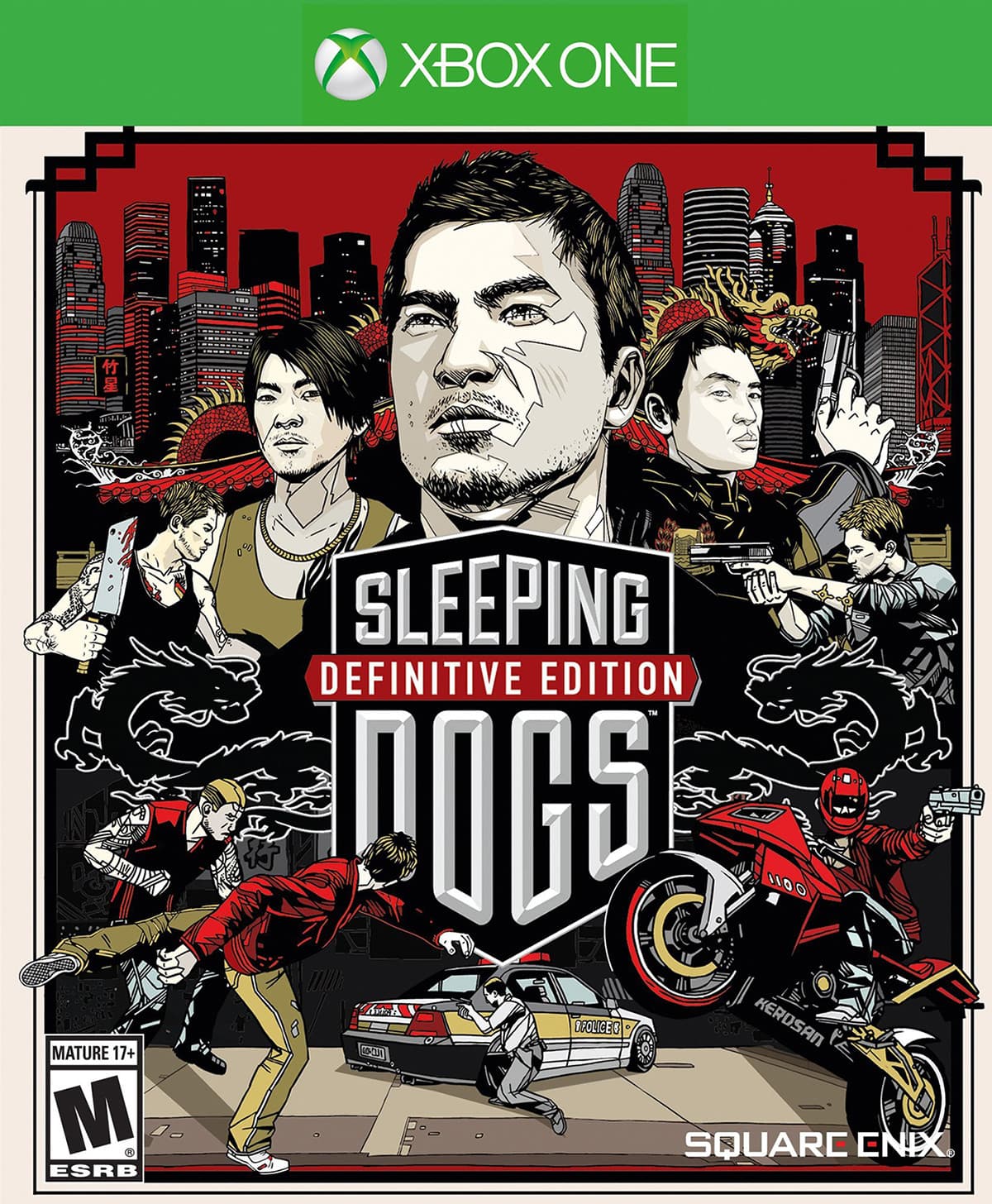 Jaquette Sleeping Dogs : Definitive Edition