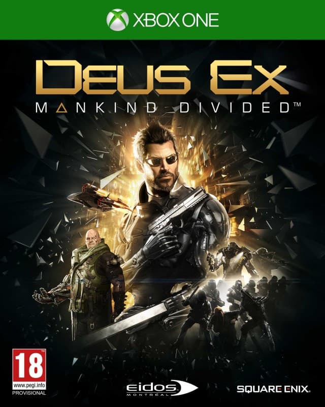 Jaquette Deus Ex : Mankind Divided