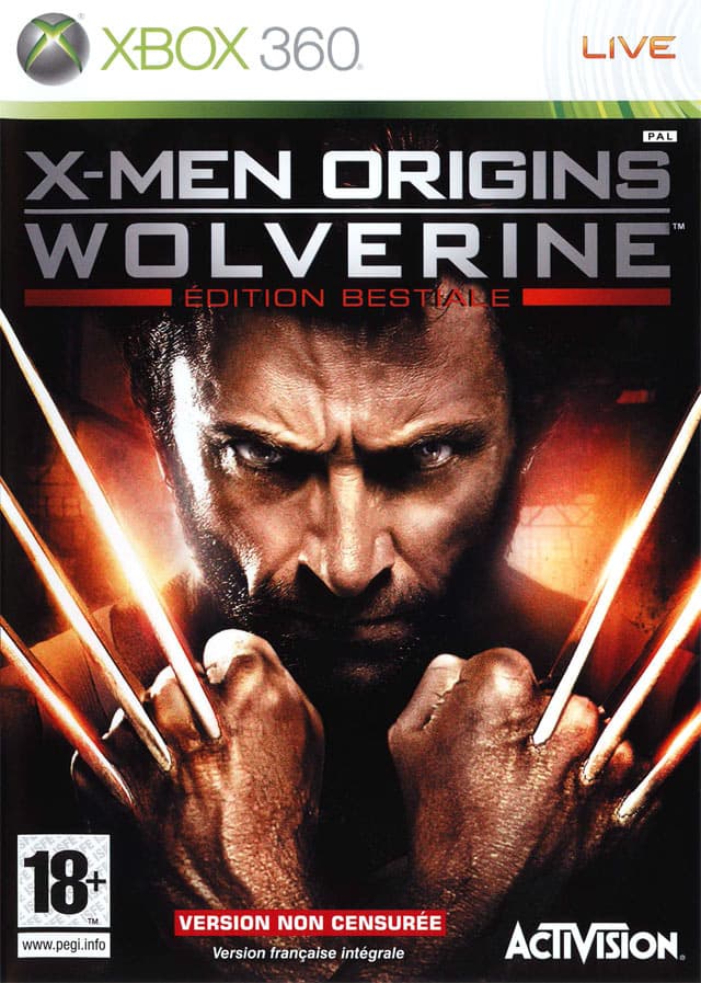 Jaquette X-Men Origins : Wolverine