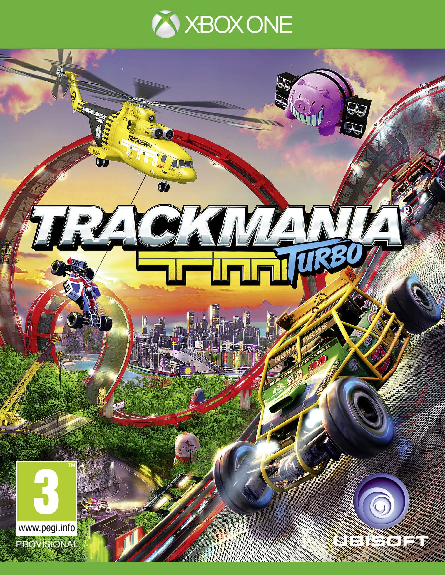 Jaquette Trackmania Turbo