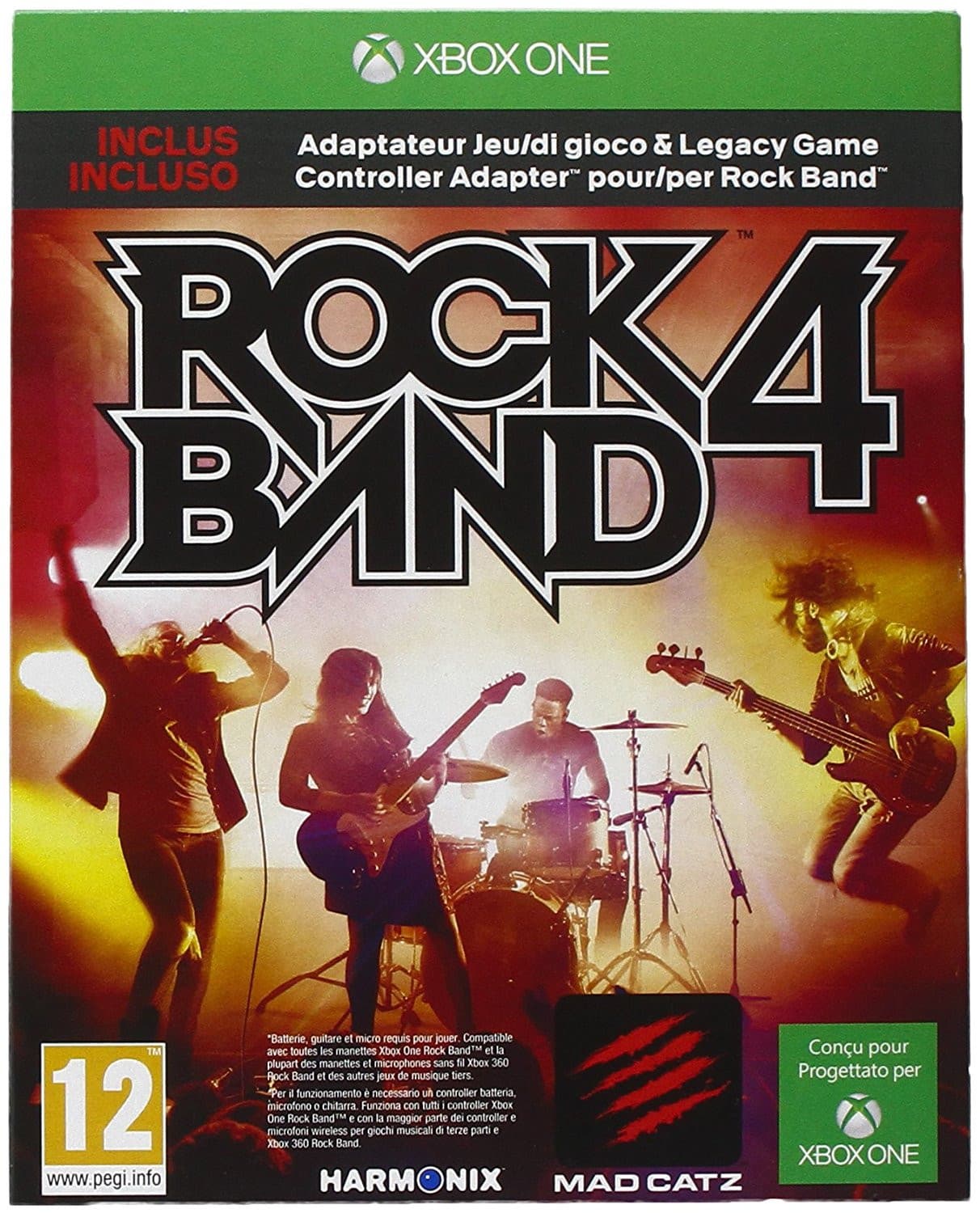 Jaquette Rock Band 4