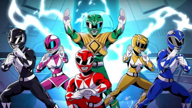 Jaquette Power Rangers : Mega Battle