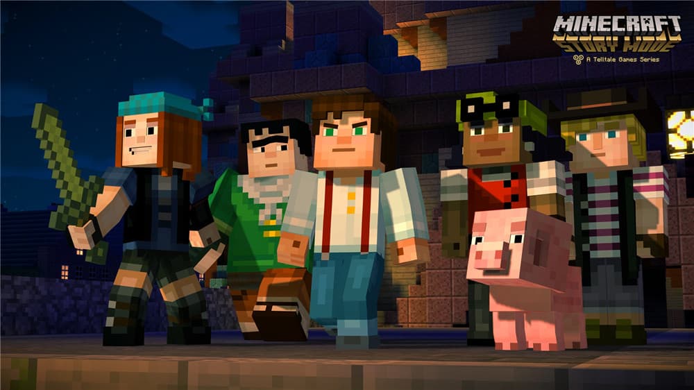 Jaquette Minecraft : Story Mode