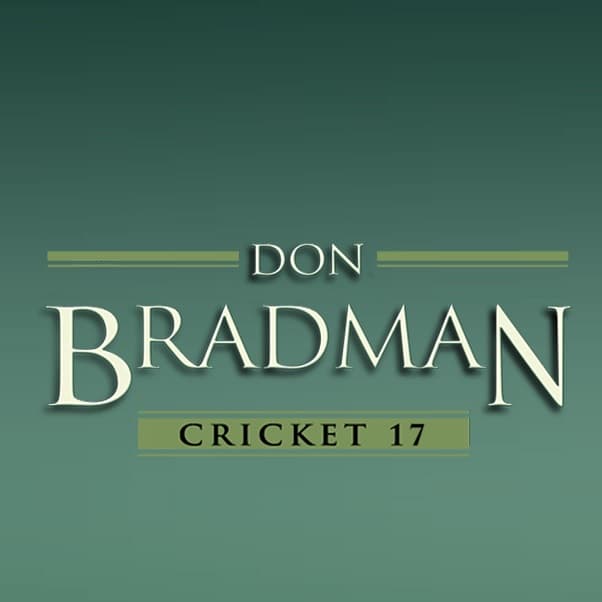 Jaquette Don Bradman Cricket 17