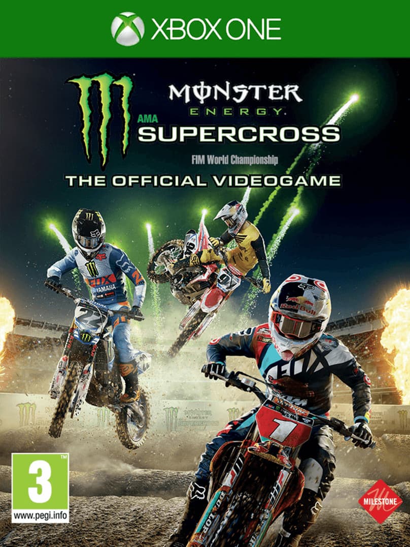 Jaquette Monster Energy Supercross