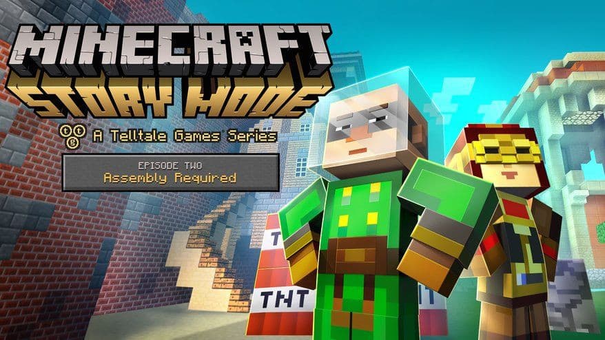 Jaquette Minecraft : Story Mode - Episode 2 : Assemblage requis