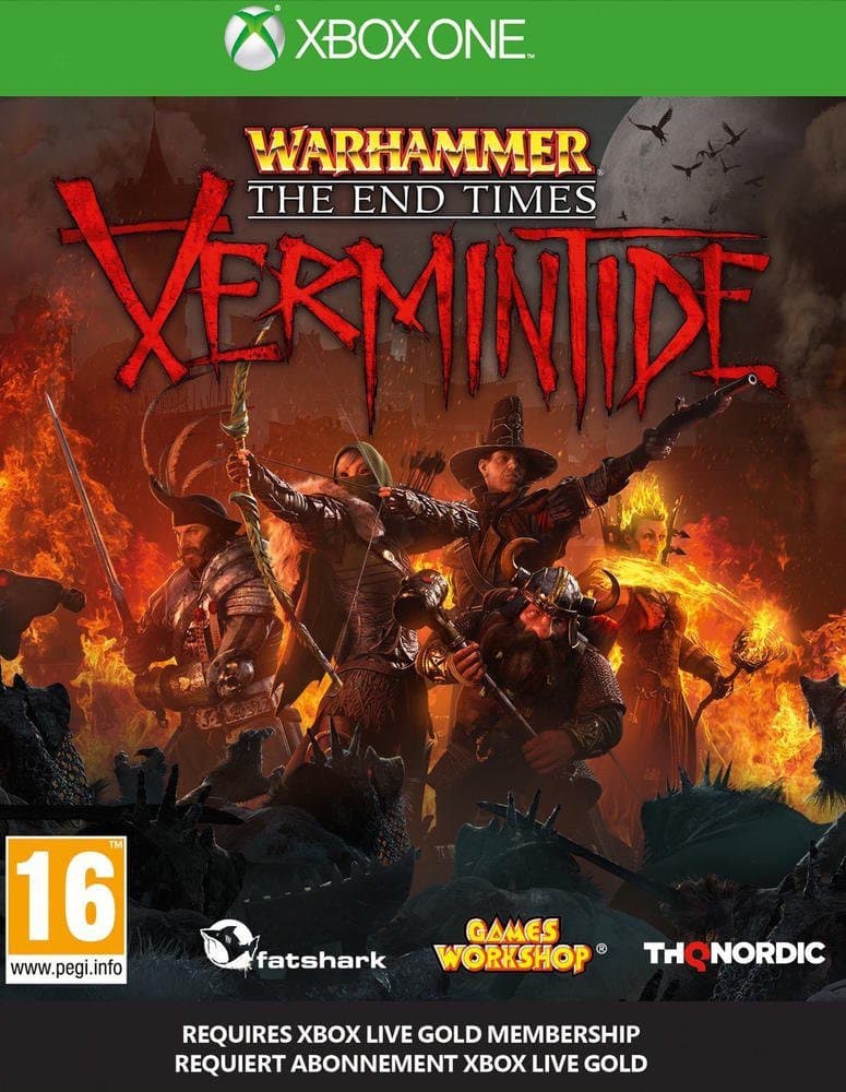 Jaquette Warhammer : The End Times - Vermintide