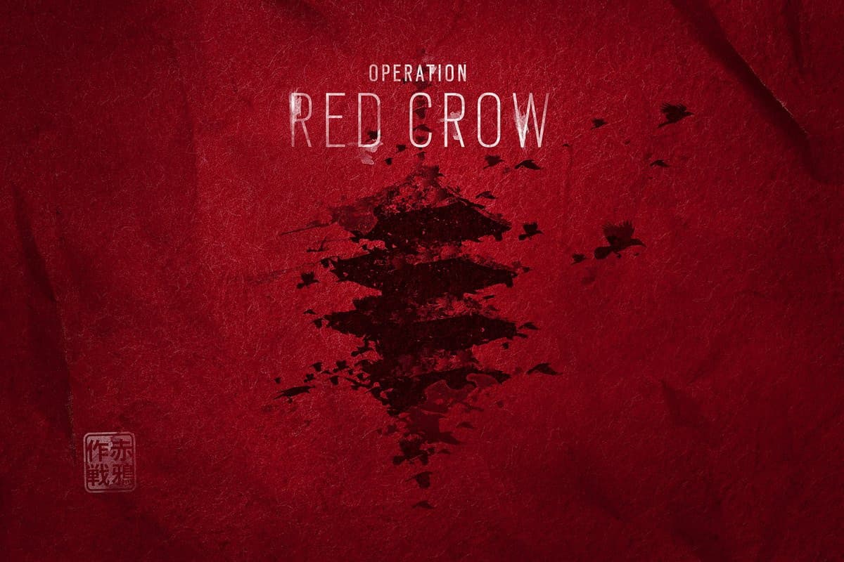 Jaquette Tom Clancy's Rainbow Six Siege : Opration Red Crow