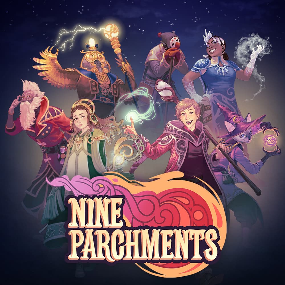 Jaquette Nine Parchments