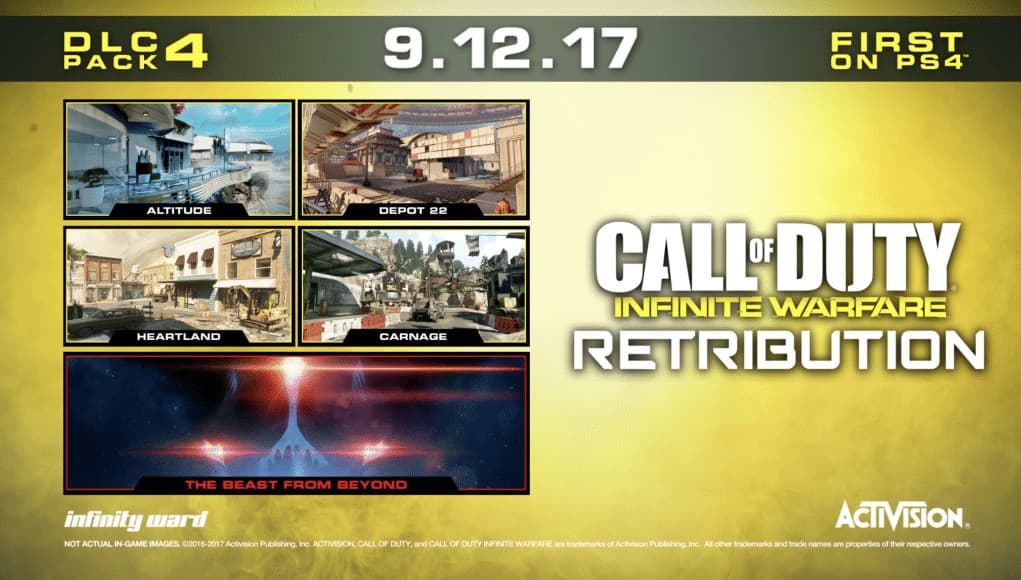 Jaquette Call of Duty : Infinite Warfare - Retribution