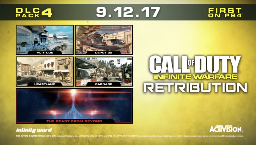 Jaquette Call of Duty : Infinite Warfare - Retribution