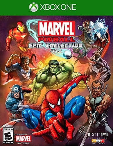 Jaquette Marvel Pinball Epic Collection