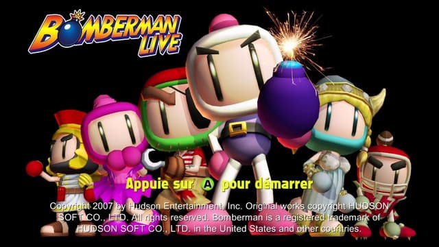 Jaquette Bomberman Live