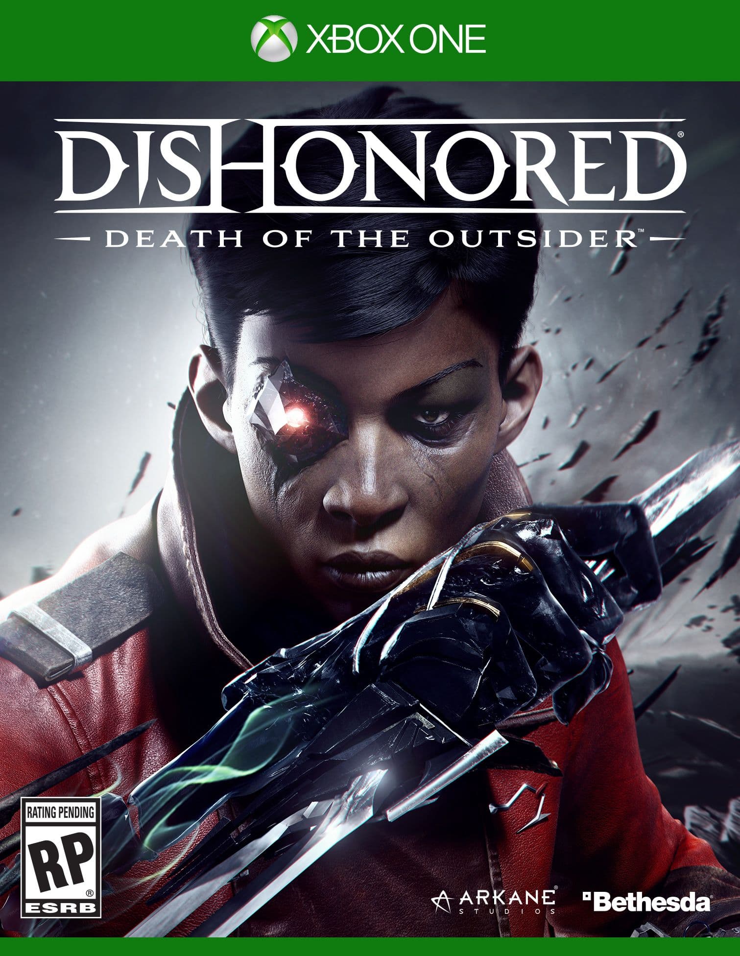 Jaquette Dishonored : La Mort de l'Outsider