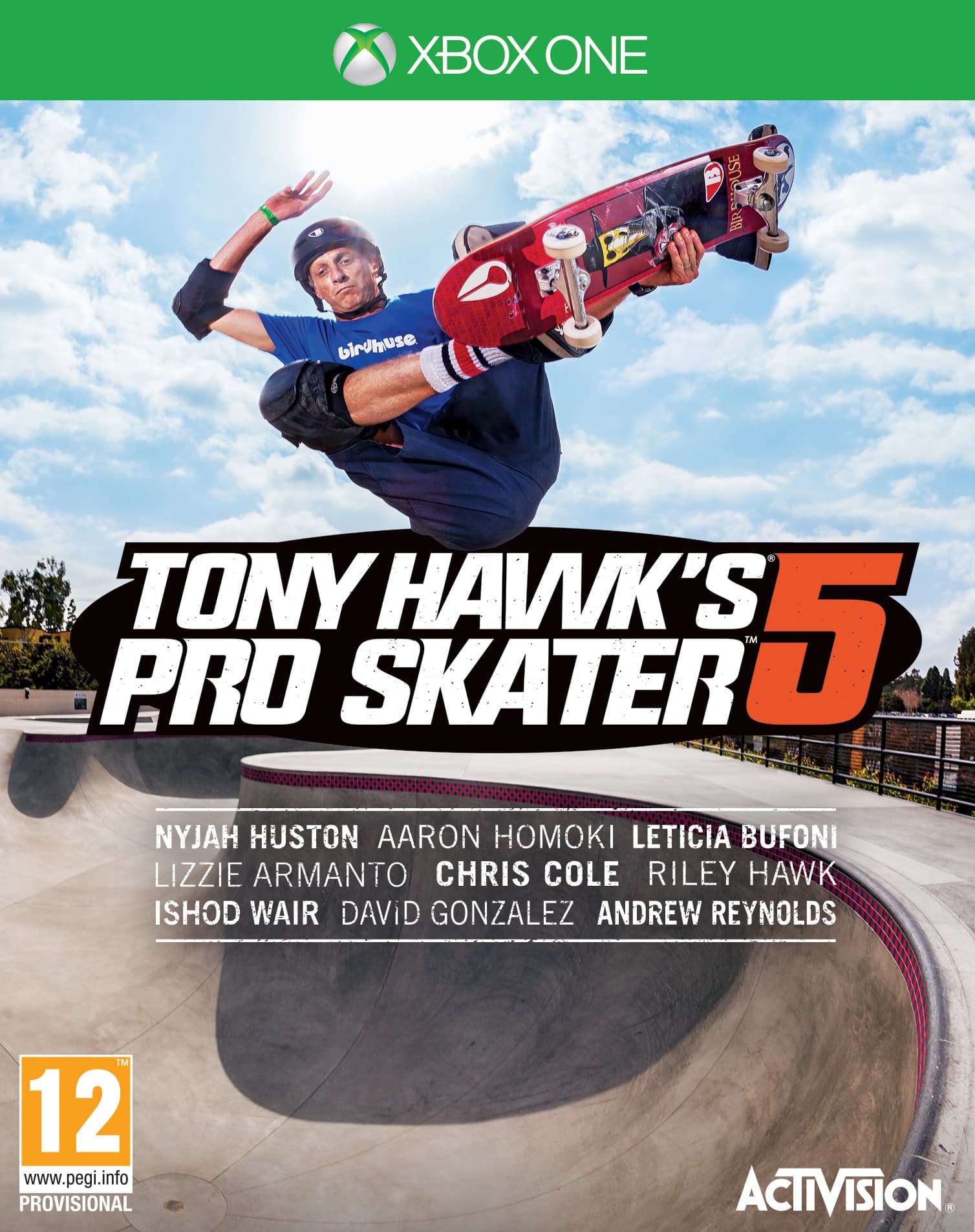 Jaquette Tony Hawk's Pro Skater 5