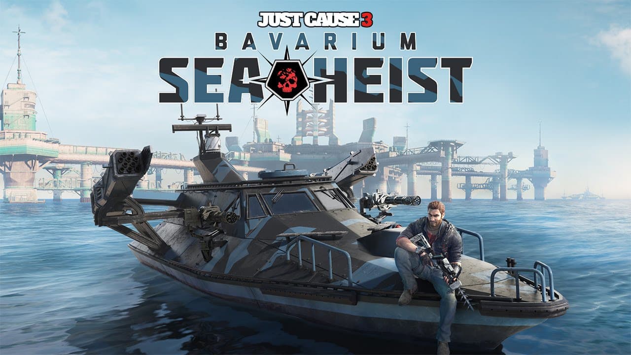 Jaquette Just Cause 3 : Bavarium Sea Heist