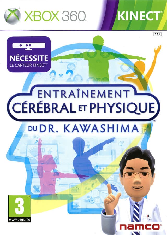 Jaquette Entraînement Cérébral et Physique du Dr. Kawashima