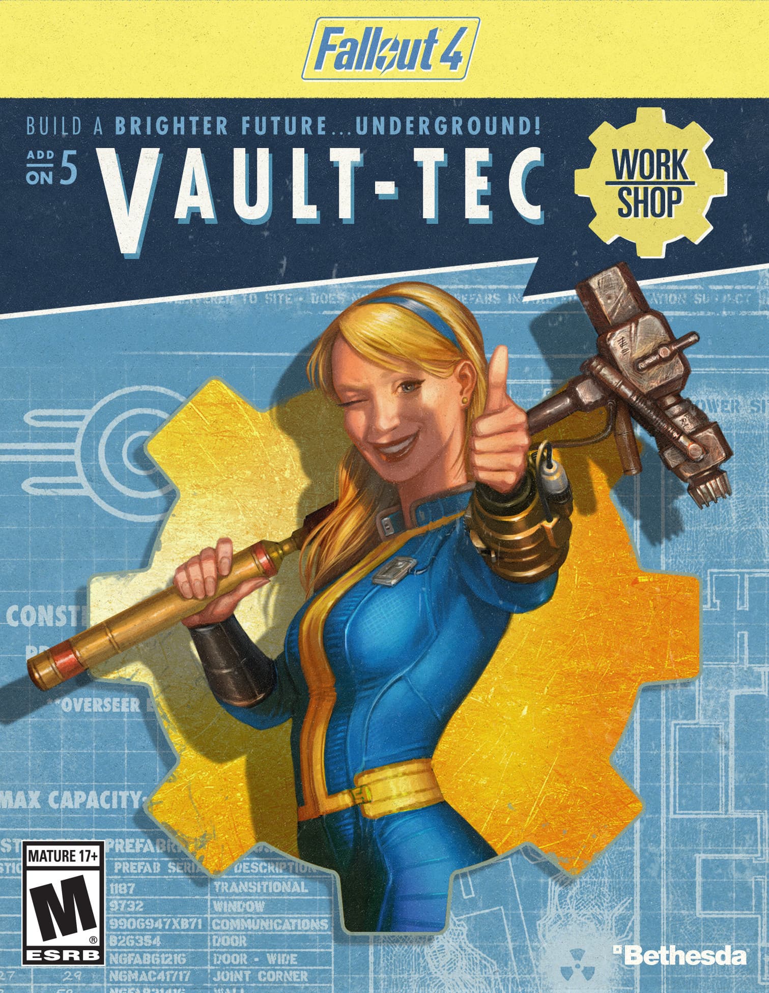 Jaquette Fallout 4 : Vault-Tec Workshop