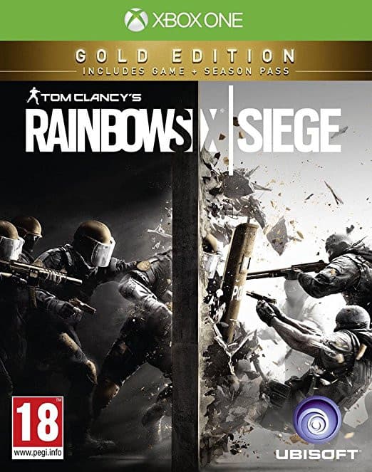 Jaquette Tom Clancy's Rainbow Six Siege Gold edition