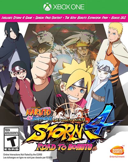 Jaquette Naruto Shippuden Ultimate Ninja Storm 4 : Road to Boruto