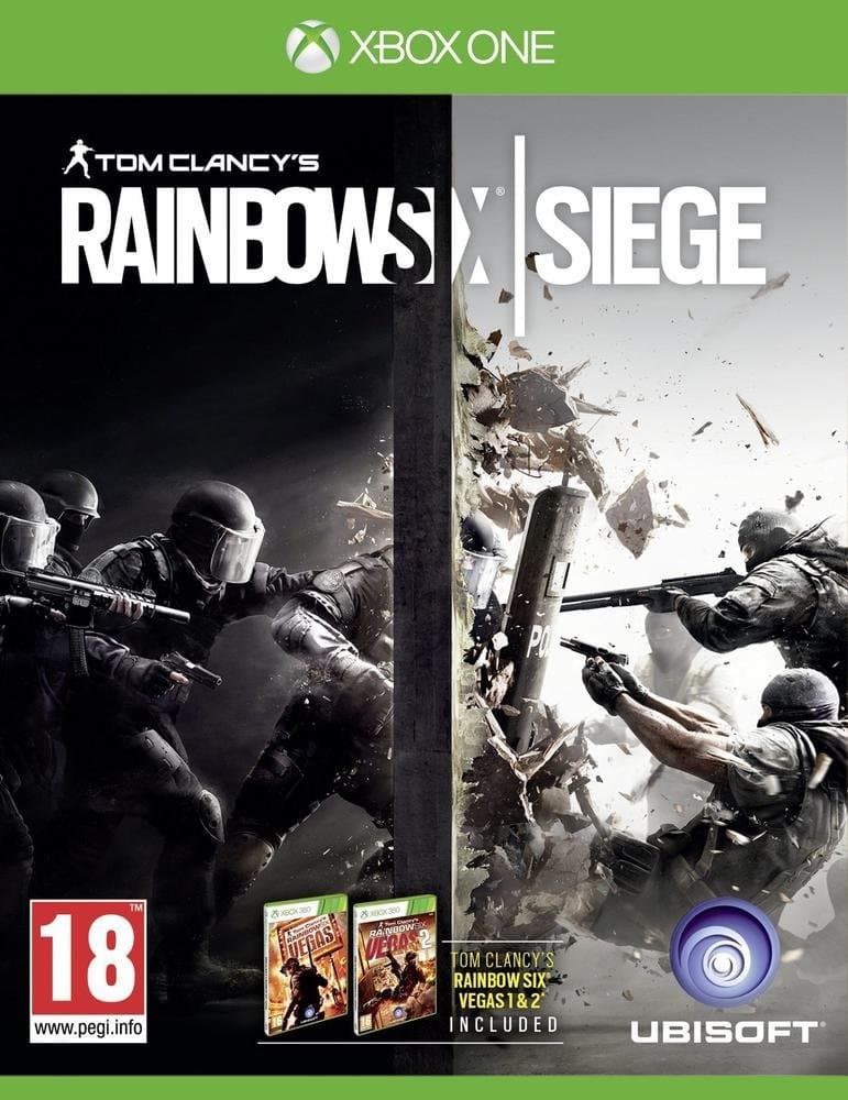 Jaquette Tom Clancy's Rainbow Six Siege