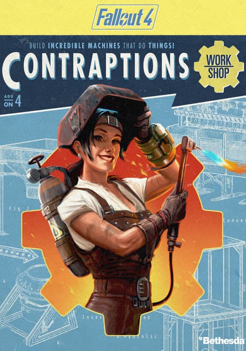 Jaquette Fallout 4 : Contraptions Workshop