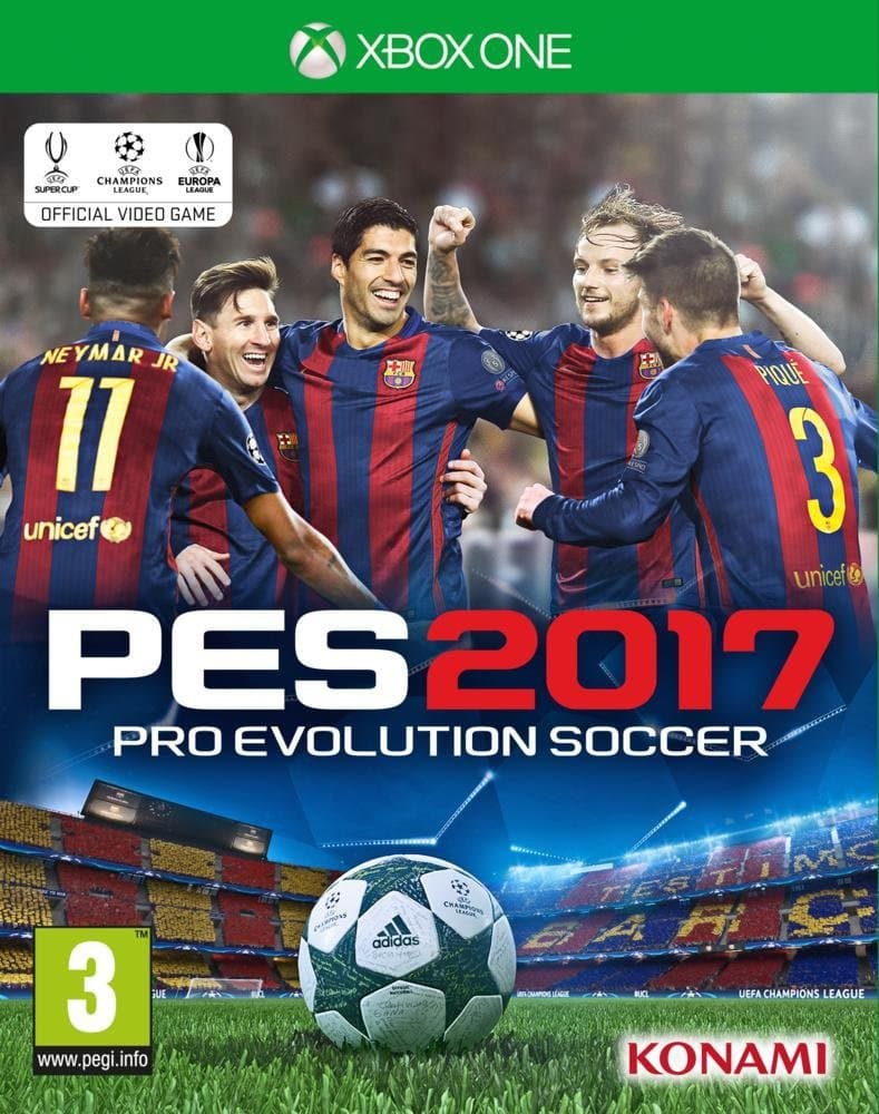 Jaquette Pro Evolution Soccer 2017