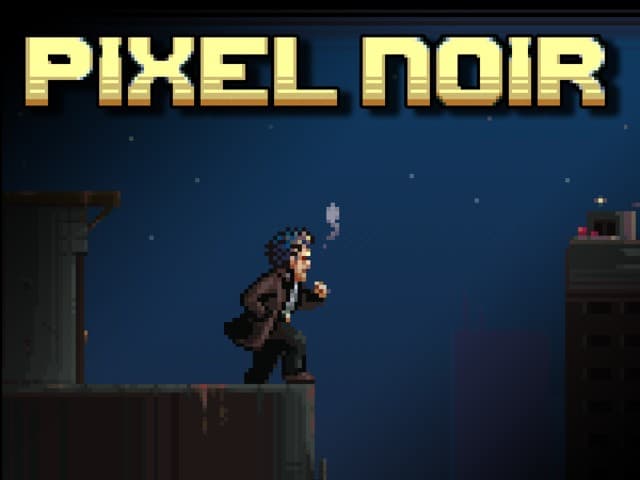 Jaquette Pixel Noir