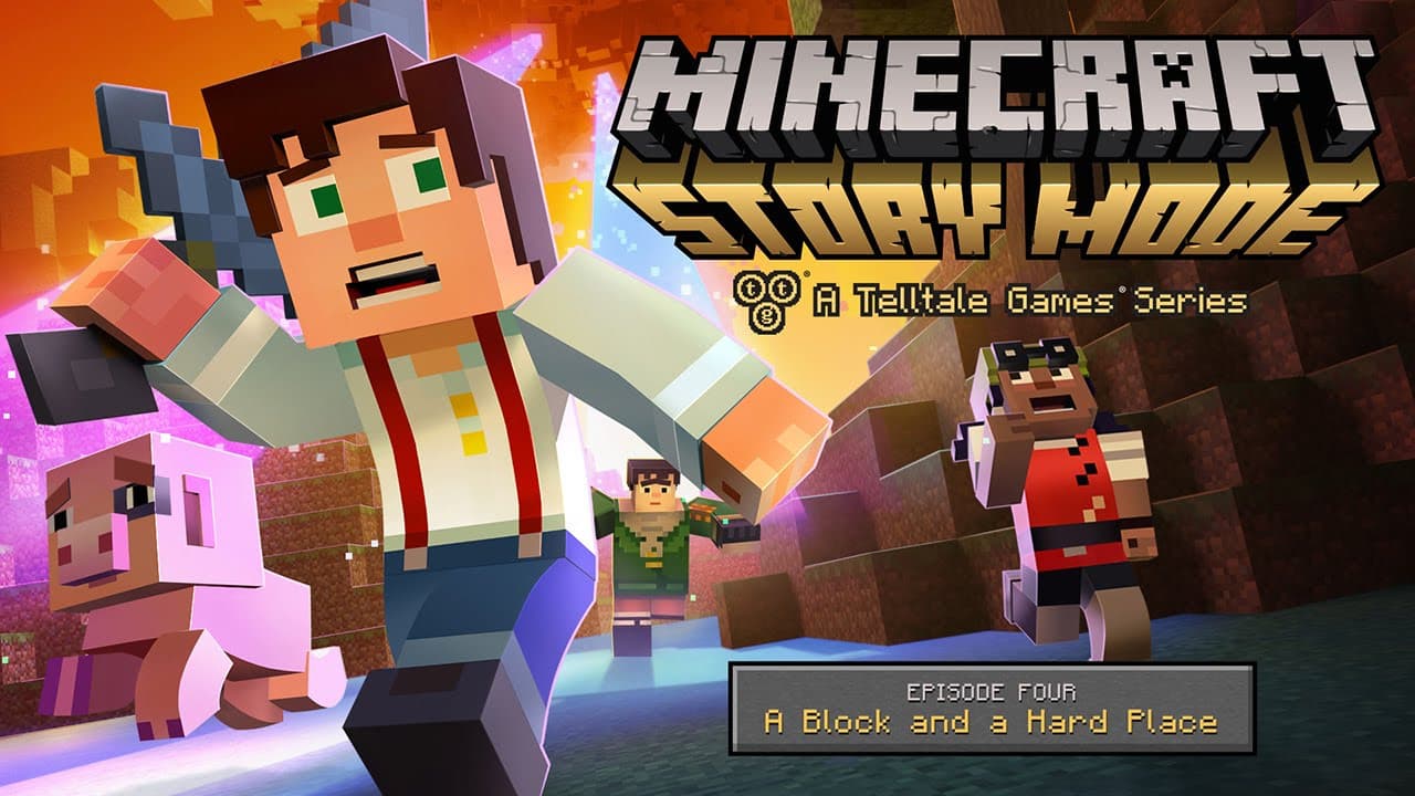 Jaquette Minecraft : Story Mode - Episode 4 : Entre le marteau et l'enclume