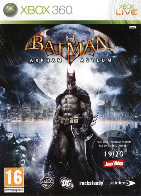 Jaquette Batman : Arkham Asylum
