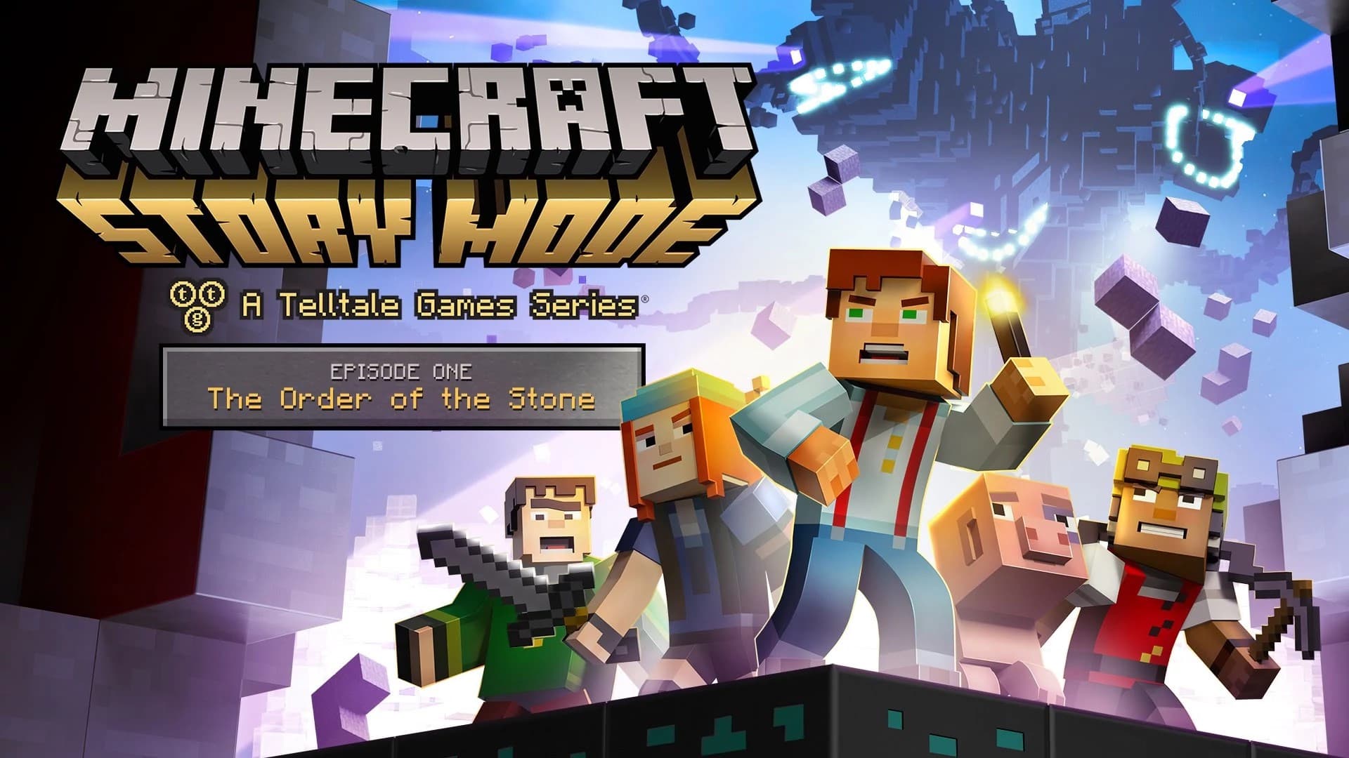 Jaquette Minecraft : Story Mode - Episode 1 : L'Ordre de la Pierre