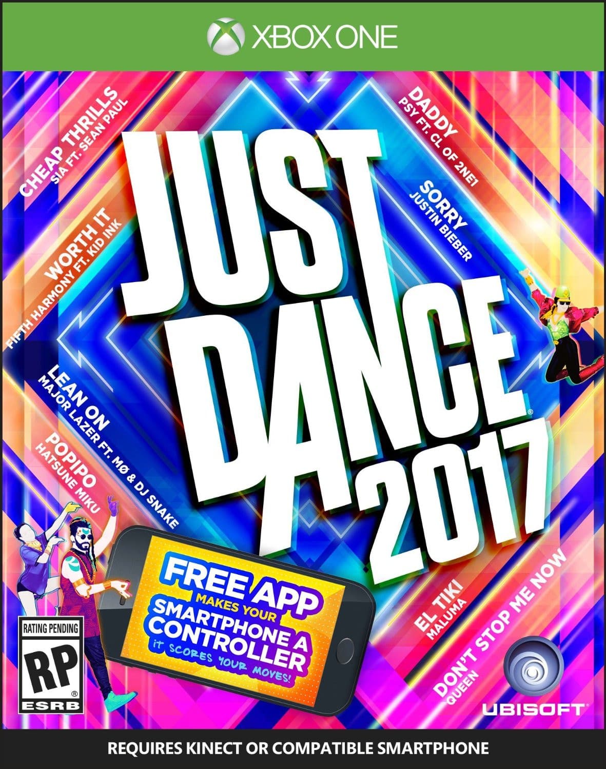 Jaquette Just Dance 2017