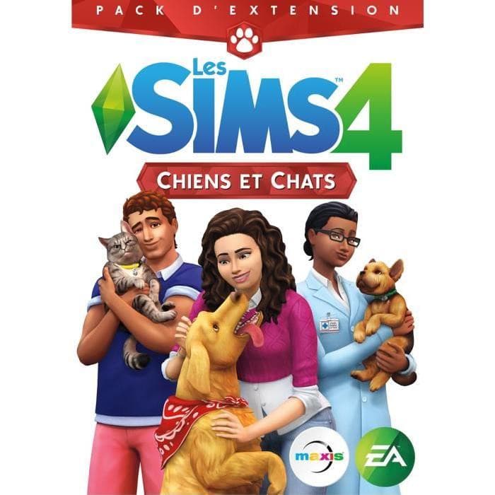 Jaquette Les Sims 4 : Chiens et Chats