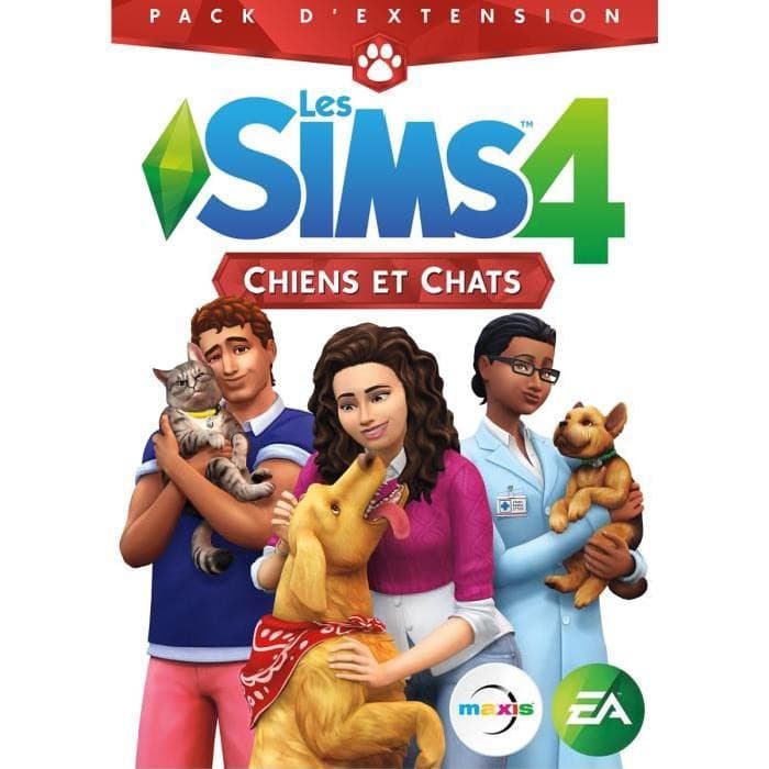 Jaquette Les Sims 4 : Chiens et Chats