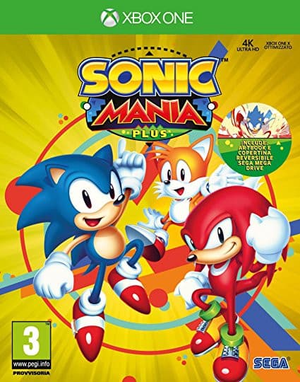 Jaquette Sonic Mania Plus