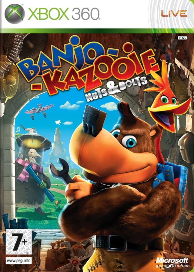 Jaquette Banjo-Kazooie : Nuts and Bolts