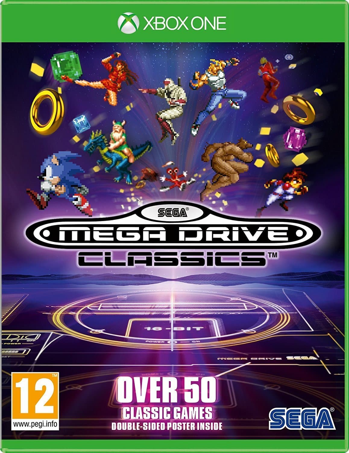 Jaquette Sega Mega Drive Classics