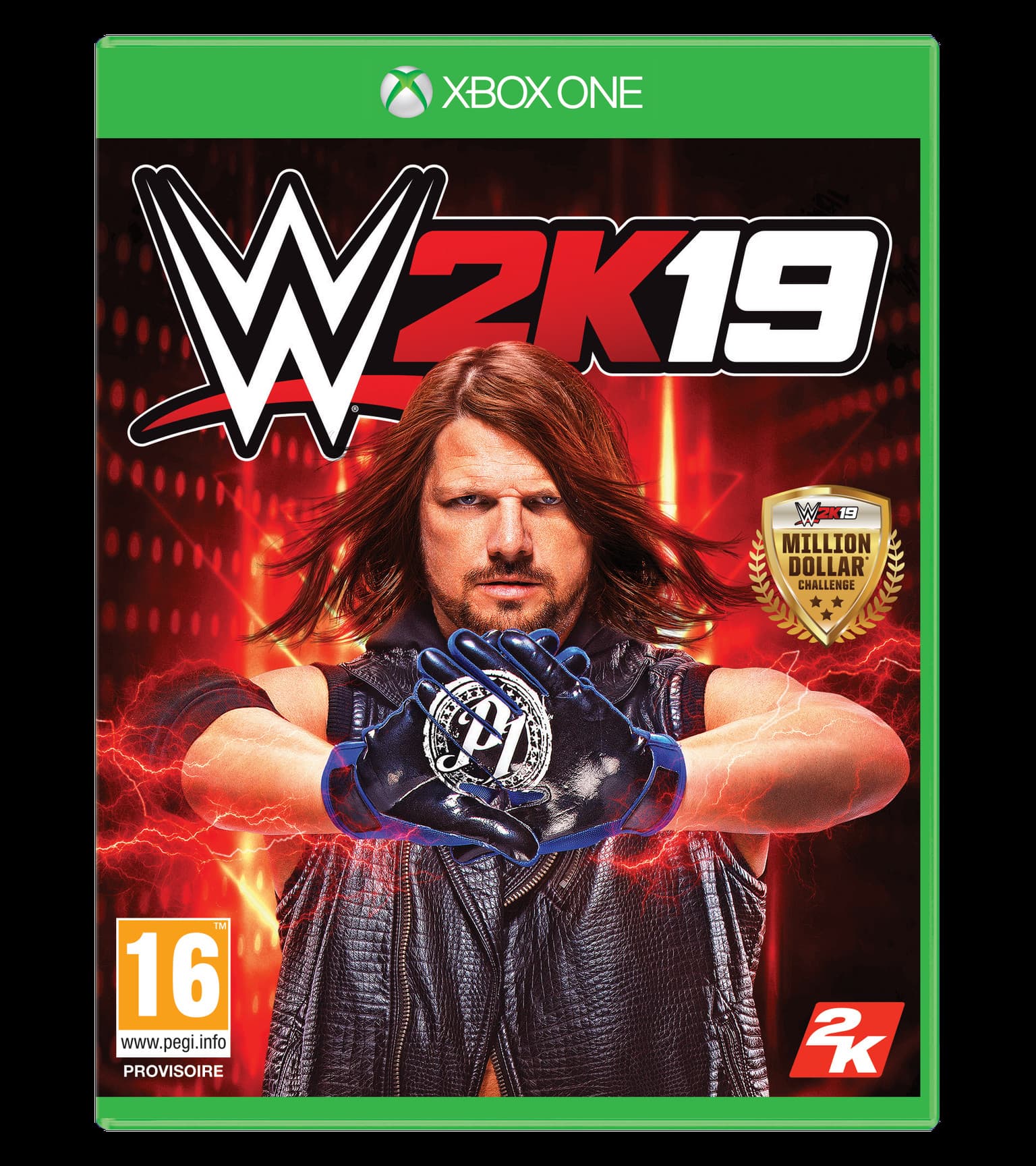 Jaquette WWE 2K19