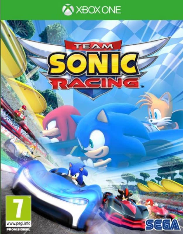 Jaquette Team Sonic Racing