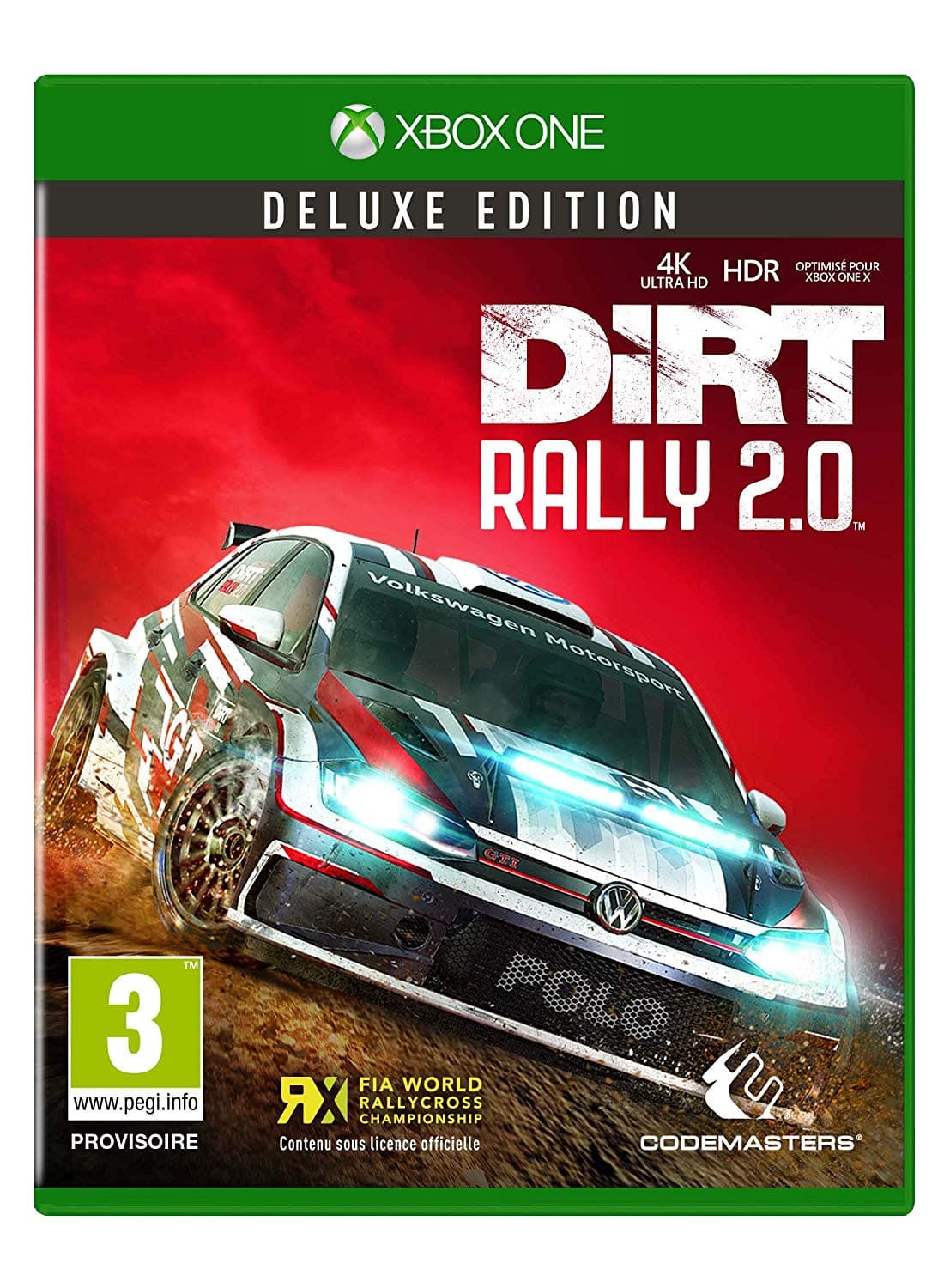 Jaquette DiRT Rally 2.0