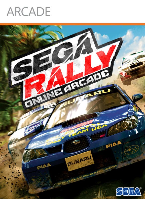 Jaquette Sega Rally Online Arcade