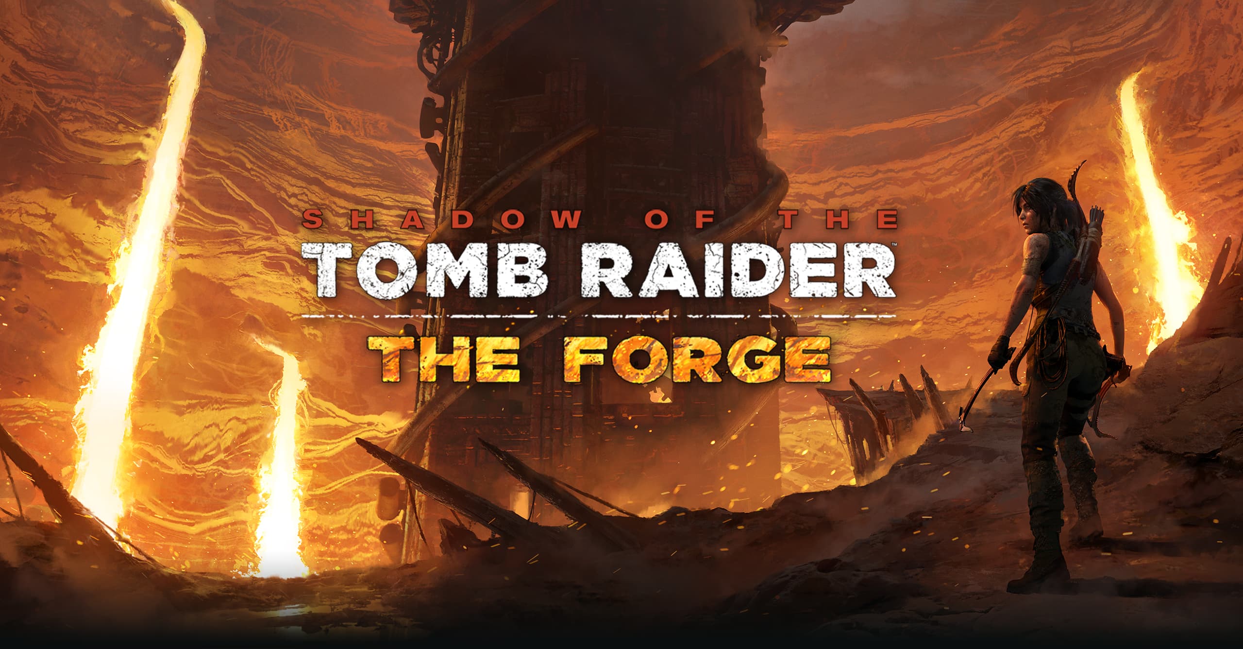 Jaquette Shadow of the Tomb Raider : The Forge