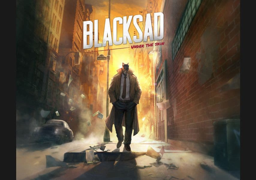 Jaquette Blacksad : Under the Skin